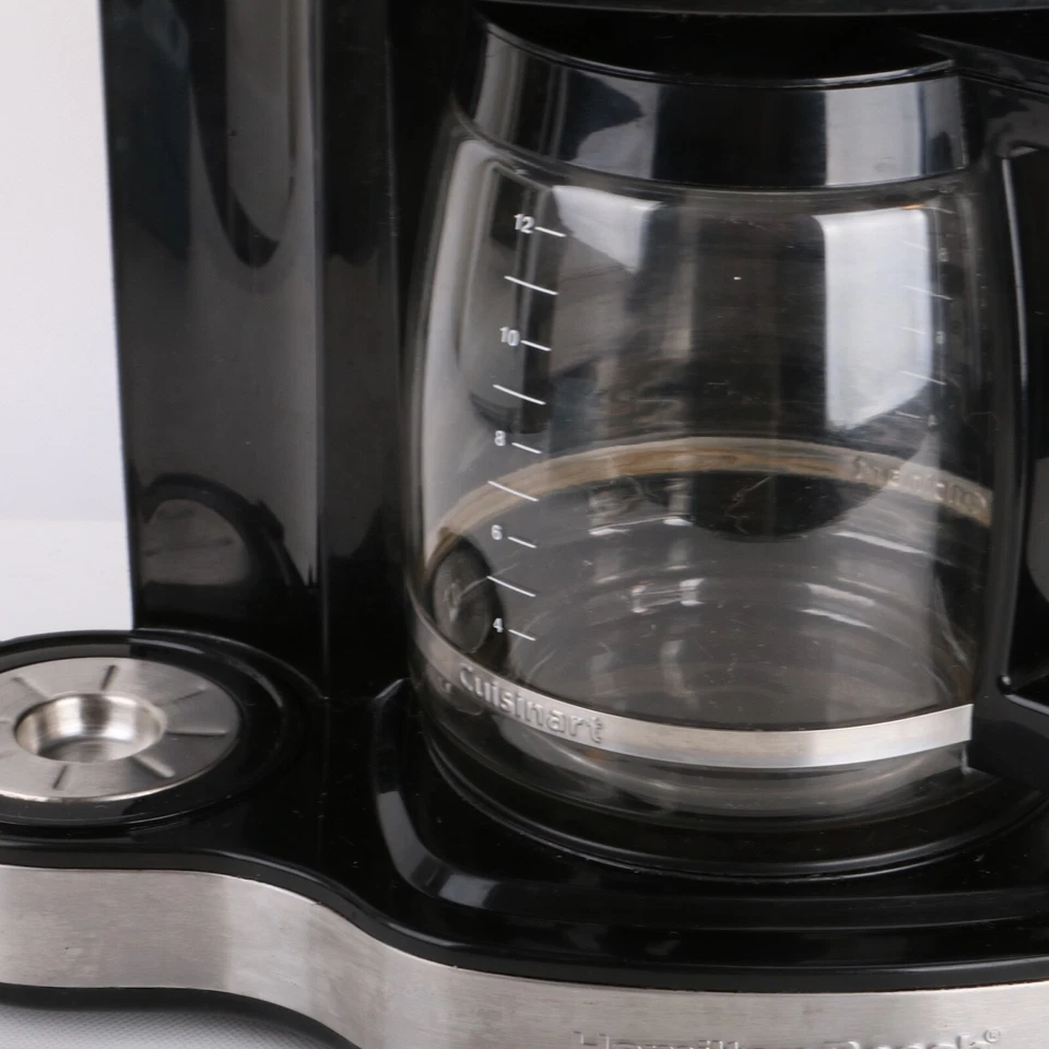 Hamilton Beach 2-Way Brewer 49980 Single Serve Coffee Maker and Full 12 Cup Pot - Image 4 of 4