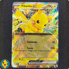 PIKACHU EX 028/131 - PRE Pokemon Evoluzioni Prismatiche - ITALIANO - NEAR MINT