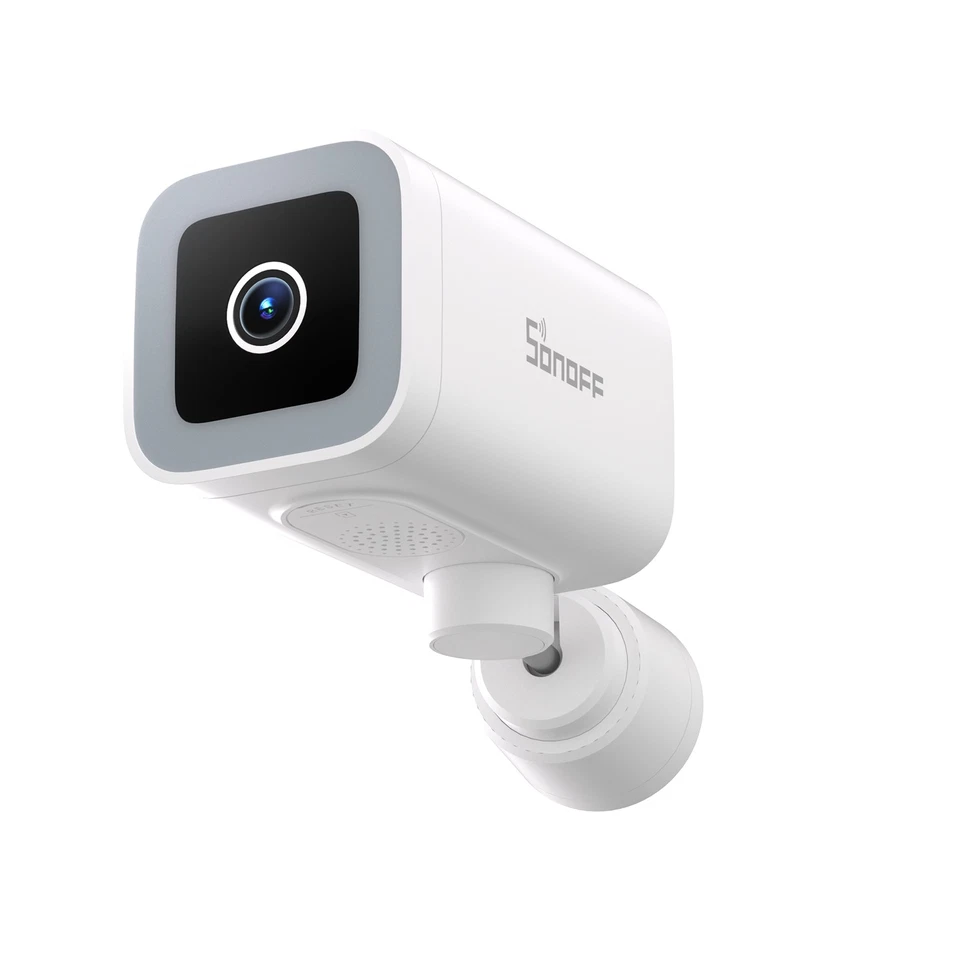 Cámara de seguridad exterior SONOFF CAM-B1P, 2K HD y visión nocturna a color, vista panorámica Foto 2 de 4