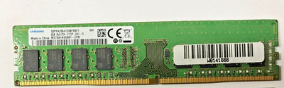 SAMSUNG  8GB (1x8GB) DDR4 M378A1K43BB1-CPB PC4-2133P- UA1 1Rx8 #R2736