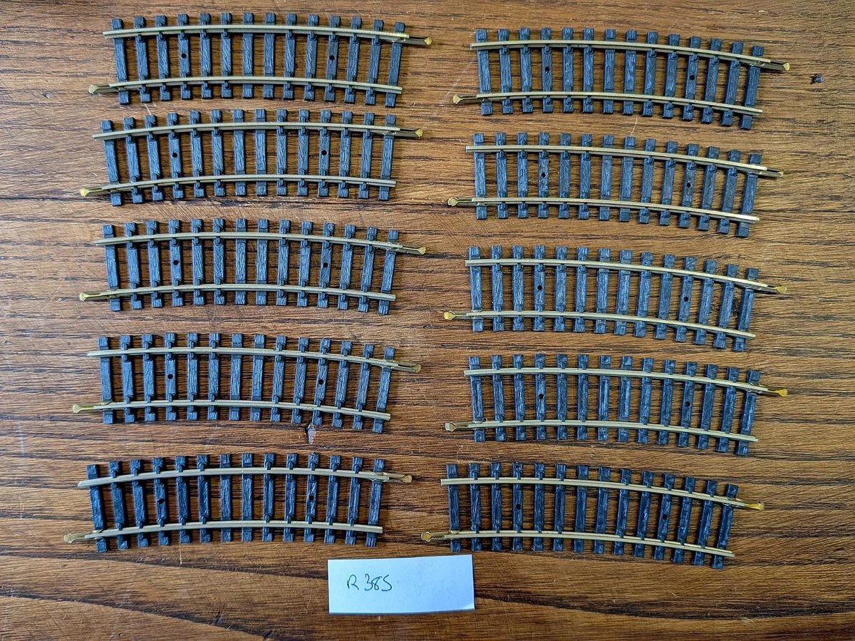 Lot De Rails Jouef H0 - Demi-rails, Quart De Rail Et Aiguillage - Occasion Pour Train Miniature