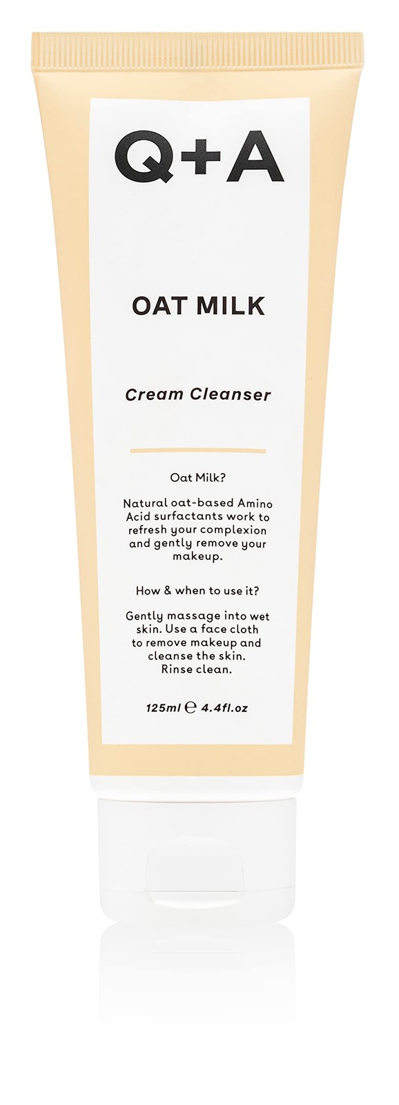 Q+A Oat Milk Gentle Makeup Cream Remover 125 Ml - Image 2