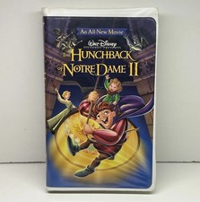 Hunchback of Notre Dame II VHS 2002 Disney Video Tape Sequel Kid Movie Clamshell