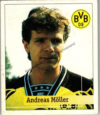 Sticker Andy Möller Fußball Möller, Andreas ''Andy'' :