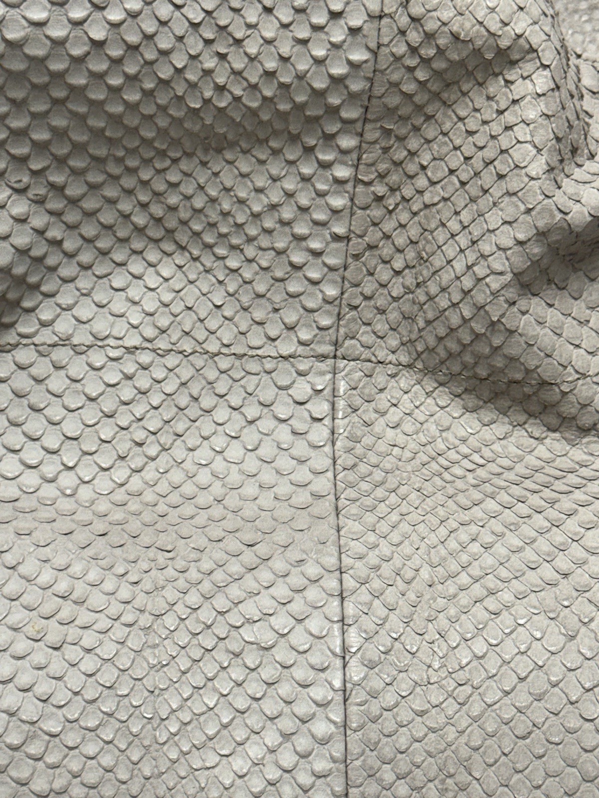 Furla Beige Python Embossed Leather Hobo Shoulder… - image 6