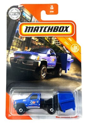 2020 Matchbox MBX Garbage Scout 10/100 Blue