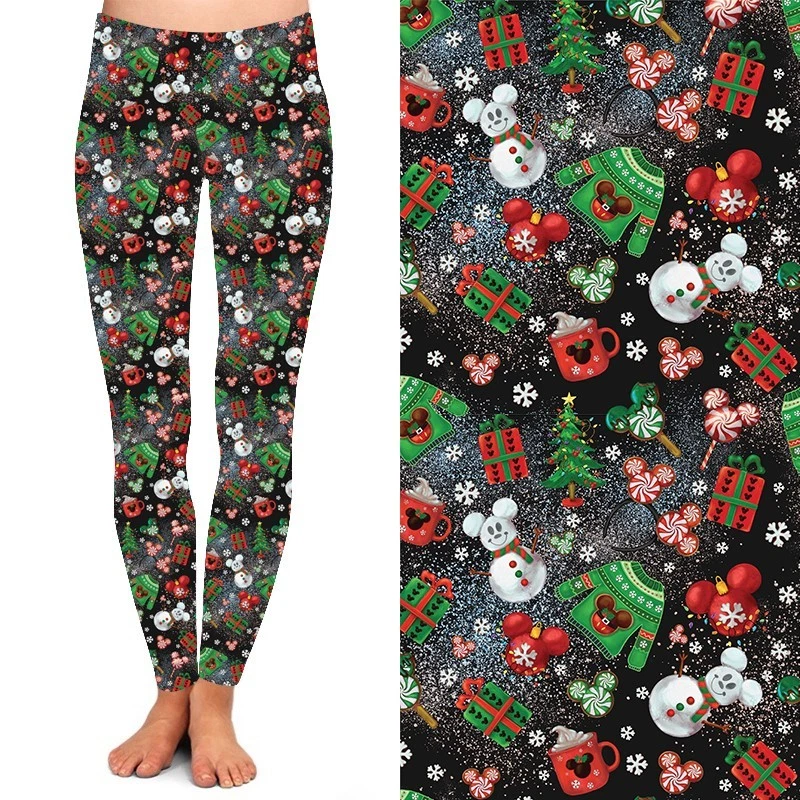 Orejas de Ratón Navidad Suéter Adorno Mujer Leggings TC2 Ext Talla Grande 20-24 Foto 2 de 2