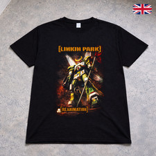 Image of Linkin Park Reanimation T Shirt Hybrid Theory Nu Metal Band Tee Black