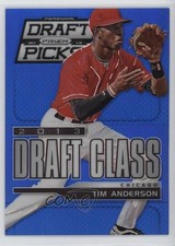 2013 Panini Prizm Perennial Draft Picks Class Blue 72/75 Tim Anderson #117 0ae4