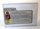 GI Joe CRIMSON GUARD 1985 V1 *FILE CARD IN TOP LOADER!* Vintage Original Cobra