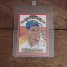 Donruss 1989 Diamond Kings Ken Griffey Jr. #4 Seattle Mariners Baseball Card
