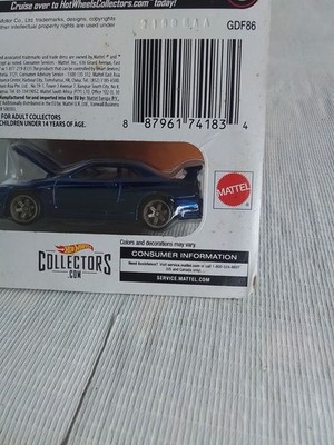 Hot Wheels 2019 - RLC Nissan Skyline GT-R BNR34 R34 Blue - #11189