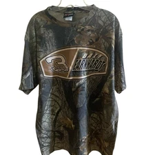 Vintage Dale Earnhardt Shirt Mens XL Camouflage Realtree NASCAR Racing 90s