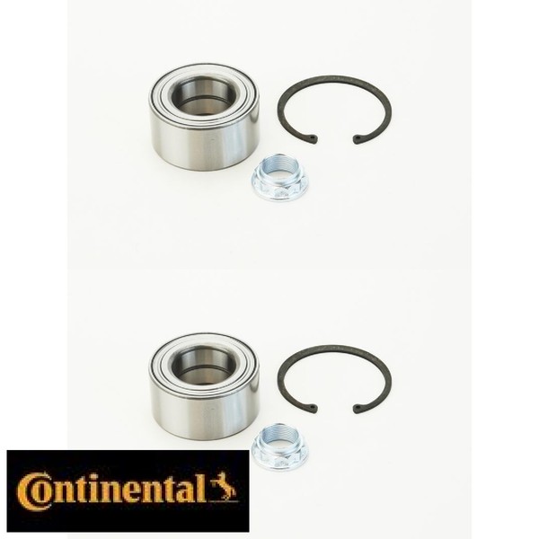 2X Radlagersatz Continental Ctam WBE1070 2 Radlager Satz Links Rechts FüR BMW-image