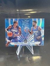 2022-23 Donruss Optic #4 Kawhi / Paul George Optical Illusions Holo Clippers