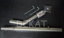 DOWNPIPE INOX TUBO CATALIZZATORE VW GOLF 6 GTI AUDI A3 LEON 1.8 2.0 TSI 210 CV