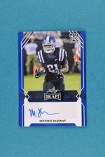 Mataeo Durant | 2022 Leaf Draft #BA-MD1 Autographs Blue Auto | NM+