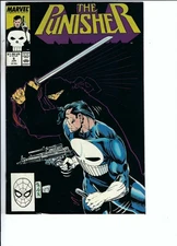 Punisher #9 Microchip Roky Vance Arnold Ansen Sijo (Jun 1988 Marvel) Near Mint