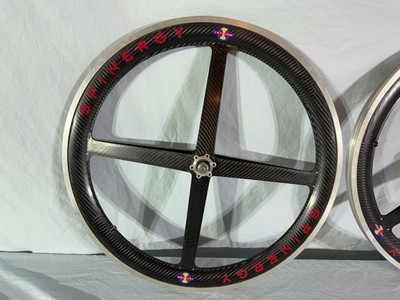 フルメンテ済　SPINERGY REV-X 26インチ　クリンチャー　リヤのみ Very Rare Disc Spinergy Rev X Roks Super Stiff Carbon Fiber