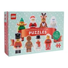 LEGO Countdown to Christmas Puzzles: 12 Days of Minifigure Advent Puzzles by LEG