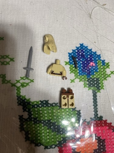 LEGO Der Hobbit Minifigur Azog - Weit offener Mund lor109 - Bild 4 von 4