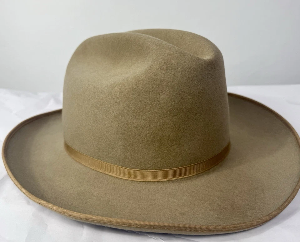 Vintage 1950s 60s John B. Stetson 3X Beaver OPEN ROAD 7 VG+ Condition - Image 3 of 4