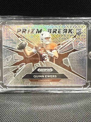 2025 Prizm Draft Picks.  Mojo Quinn Ewers NUMBER MATCH  3/25 