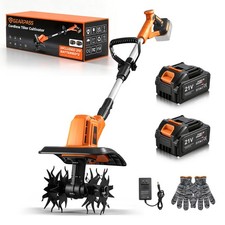 Motocoltivatore Motocoltivatore Elettrico da Giardino 2x4.0A Batteria