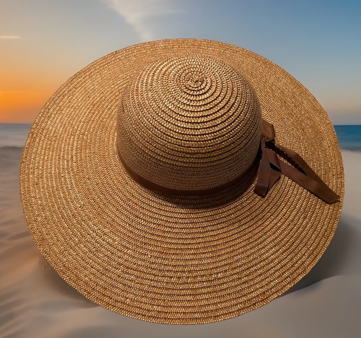 Wide Brim Edwardian Straw Vintage Hats for Women for sale | eBay display picture 2