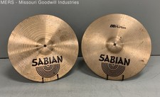 Set of 2 Sabian B8 13-inch Hi-Hat Cymbals