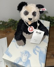 Steiff 75th Anniversary Panda Teddy Bear EAN 035005 WW Limited Edition NIB