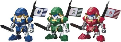 Bandai SD Gundam World Heroes #28 Bug & Bu Dui Bing Gundam (Sangoku Soketsuden)