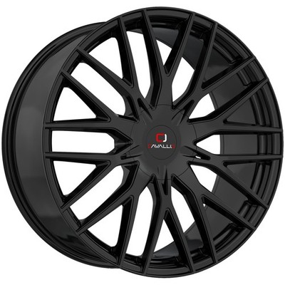Cavallo CLV-45 18x8 5x4.5''/5x120 +35mm Gloss Black Wheel Rim 18'' Inch