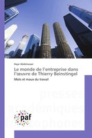 Hajar Abdelnasser | Le Monde De L'entreprise Dans L'¿Uvre De Thierry Beinstingel