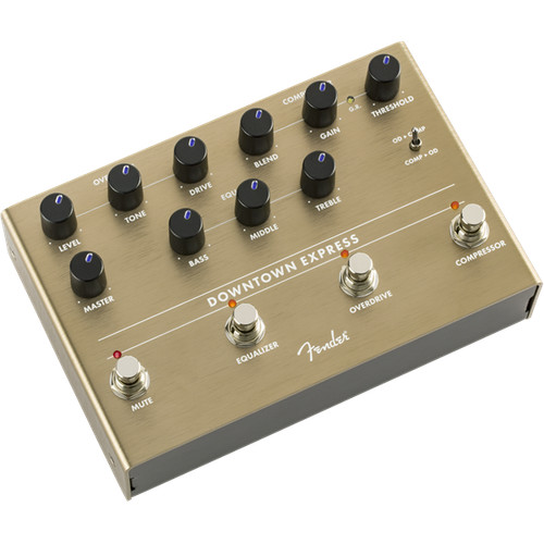 Fender Downtown Express BASS Guitar Multi Effects Stomp Box Pedal