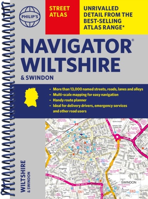 Philip's Navigator Street Atlas Wiltshire and Swindon: Spiral Edition (Philip's Street Atlas) - Image 2