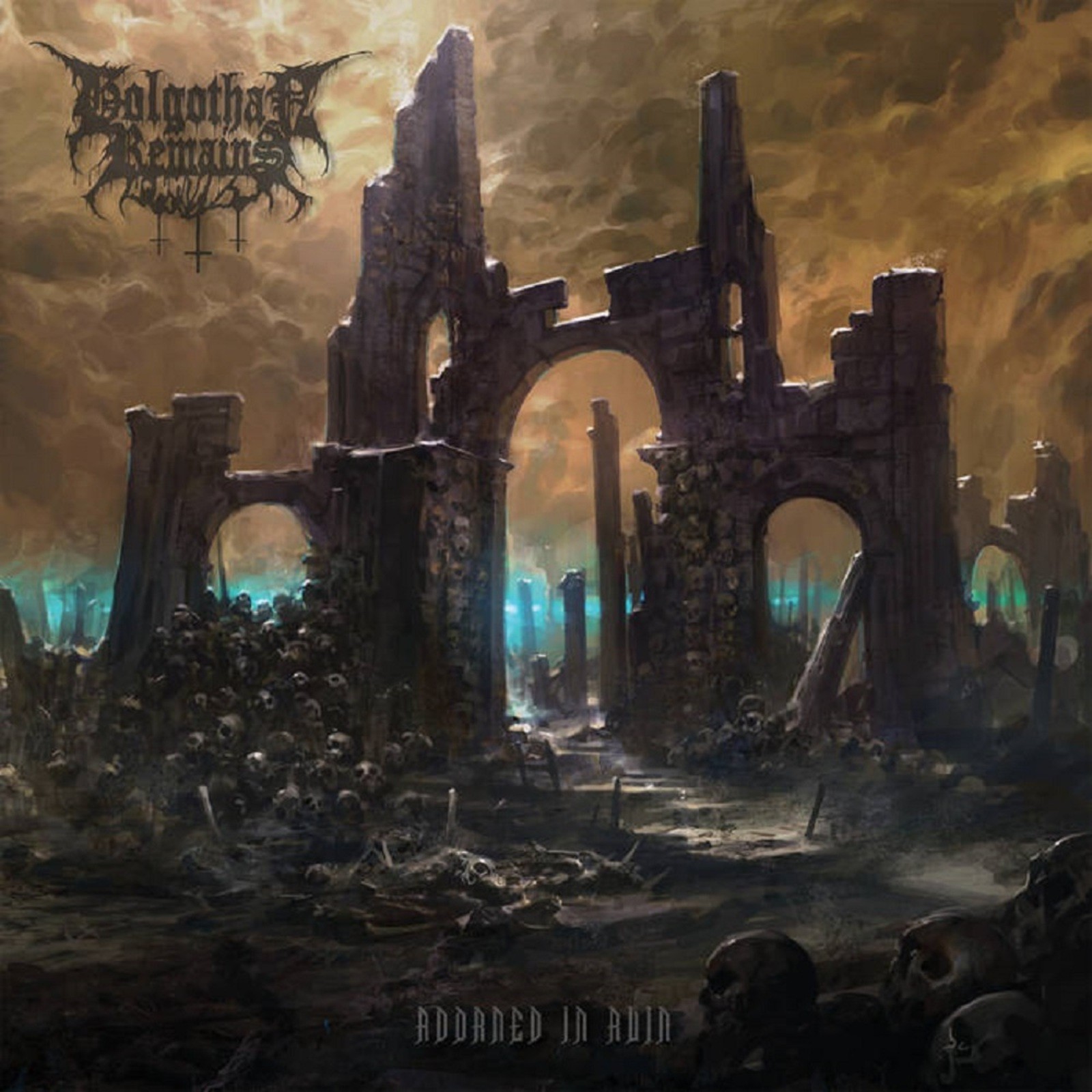 Golgothan Remains Adorned In Ruin LP Vinyl NEW