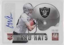 2013 Panini Elite Rookie Hard Hats Signatures 16/99 Conner Vernon #83 Auto 0q3