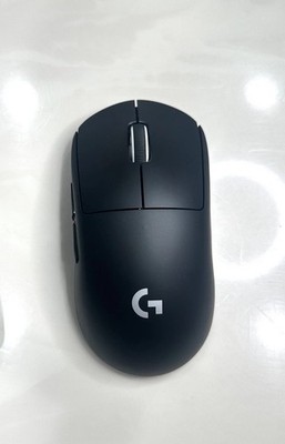 Logitech G PRO X Superlight Lightspeed Wireless Mouse Glass Skates - New Like