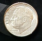 1946-P Roosevelt Dime 90% Silver 10c US Coin Phila. Mint Circulated Low Shipping