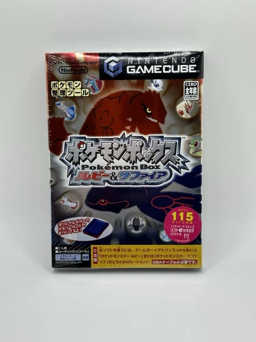 AUTHENTIC SEALED NEW GameCube Japanese Pokemon Box Ruby Sapphire US SELLER