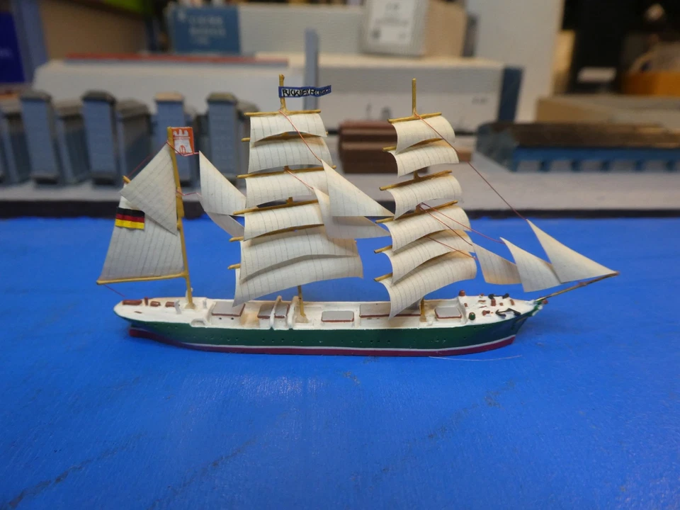 3-Mast-Bark Rickmer Rickmers (D) in 1:1250 Hersteller CM-Miniaturen CM-PO 19