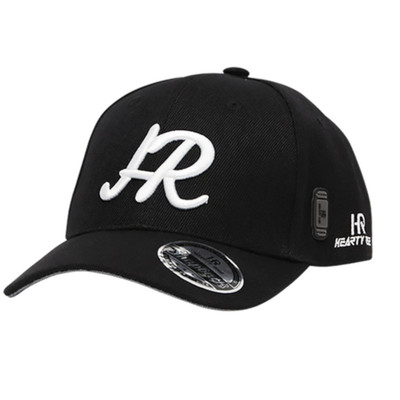 Hearty Rise Cap Black - Angelcap, Cap für Angler, Cappy, Kopfbekleidung, Mütze 