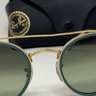 Ray-Ban RB3647-N 9235/BH 51/22 GOLD TEAL W/ TEAL GRADIENT LENS W