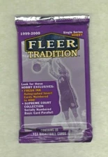 1999-2000 Fleer Tradition Basketball Single Series Hobby Pack