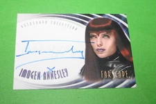 2004 Farscape Through the Wormhole Imogen Annesley AUTOGRAPH INSERT CARD A49