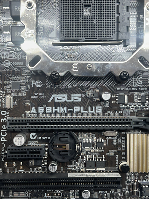 ASUS A68HM-PLUS Sock FM2 AMD A68H DDR3 SATA3 Micro ATX MB, NO CPU