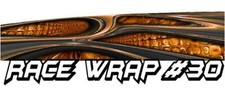 Race Car Graphics 30 Half Wrap Vinyl Decal Imca Late Model Dirt Trailer Truck