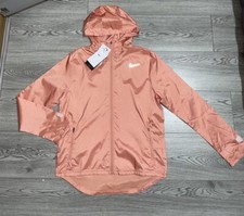 Nike Essential Women's Running Jacket Ice Coral Reflective Size S CU3217-085