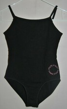 Girl's Mirella Black Sleeveless Leotard Size 12 State Street Dance Studio